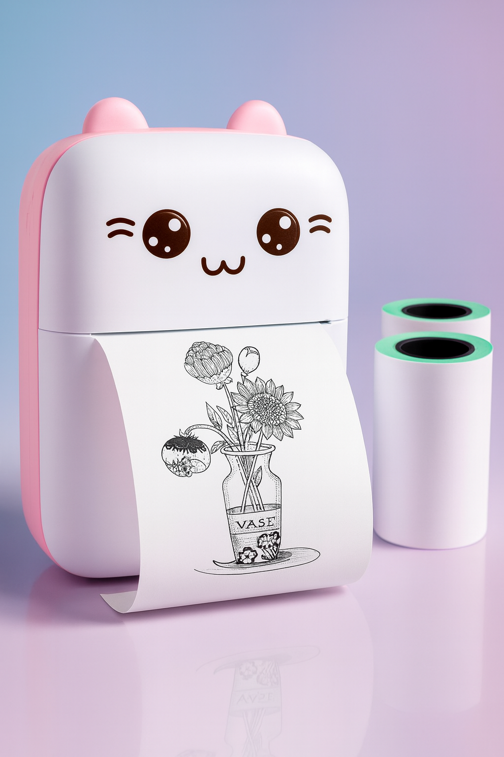 Mini Portable Pocket Thermal Printer (random Color)